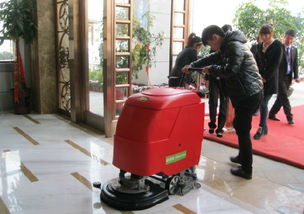 正品工业洗地机工厂用电瓶式擦地机手推式洗地刷地机价格 厂家 图片